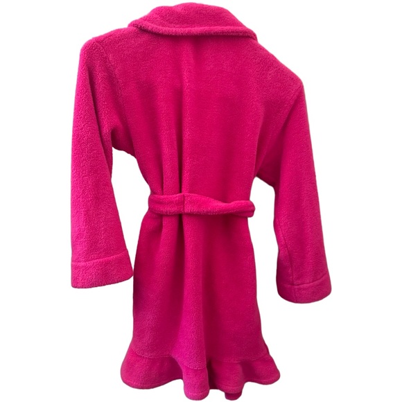 Exhilaration bathrobe, girls size m/m 7/8, pink, great condition, so soft! - Picture 8 of 9